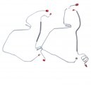 1992 GM Truck FRONT BRAKE LINE KITS TKT9202 ORIGINAL MATERIAL; 4 PIECES | BR1346K