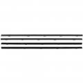 1968 GM Truck INNER & OUTER BELTLINE SWEEP SEAL KIT FOR DRIVER & PASSENGER SIDES - 4 PCS (111067A) | WS1312K