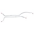 1979 GM Truck STAINLESS STEEL 1/2 TON STANDARD DUTY REAR AXLE BRAKE LINES 2 PCS - TRA7702SS (FITS C10/C10 PICKUP) | BR1459K