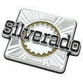1980 GM Truck SILVERADO NAMEPLATE EMBLEM GM 14014315 | 14014315