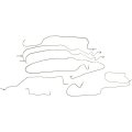 2004 GM Truck COMPLETE OEM PREMIUM STAINLESS STEEL BRAKE LINE KIT - 9 PCS PRE-BENT GM OEM WITH FLARED FITTINGS AND BRAIDED COVERS WHERE APPLICABLE (SILVERADO / SIERRA 78 INCH BEDLENGTH EXTENDED CAB PICKUP 4WD REAR DISC BRAKES) | BR88101K