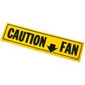 1982 Chevrolet Impala/Caprice/Bel Air CAUTION FAN DECAL (DC0458) | DC2379C