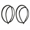 1968 Mopar Dodge/Chrysler/Plymouth REAR DOOR SEALS (CORONET / BELVEDERE / SATELLITE / 66-67 BELVEDERE II) - LM 23Q - PAIR | WS4112J