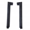 1979 Chevrolet Corvette SIDE WINDOW VERTICAL WEATHERSTRIP KIT 2 PC - OEM LATEX - GM #'S 9761485 / 9761486 | WS4082O