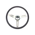 1978 Chevrolet Corvette ''SS'' SPECIAL 3 SPOKE 14'' DIAMETER CUSHION GRIP STEERING WHEEL KIT (BLACK) | ST1111C