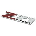 2015 GM Truck NEW Z71 OFF ROAD CHROME AND RED EMBLEM - EA - REPLACES GM # 23465289 | EM7102K