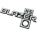 1983 GM Truck K5 BLAZER NEW FENDER EMBLEM WITH GASKET CHROME GM # 14051844 | 14051844