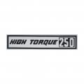 1966 GM Truck HIGH-TORQUE 250 VALVE COVER DECAL (DC0400) | DC0400
