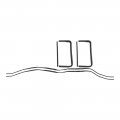 1955 Chevrolet Full Size up to 1957 VENT WINDOW WEATHERSTRIP CONVT/HARDTOP/NOMAD | WS1010L