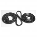 1964 Cadillac Cars REAR DOOR WEATHERSTRIP SEALS W/ CLIPS 4 DOOR SEDAN - LM21-BR - PAIR (DEVILLE & SIXTY-TWO) | WS2121Z