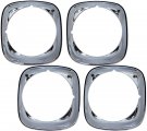 1970 Pontiac GTO/LeMans/Tempest GTO CHROME HEADLAMP BEZEL SET OF 4 (2 LH AND 2 RH) | GH6855G