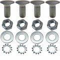 1970 Chevrolet Nova/Chevy II BUMPER BOLT SET FRONT (4 CARRIAGE BOLTS, 4 STAR WASHERS, 4 FLAT WASHERS AND 4 HEX NUTS) - EA | BP1223N