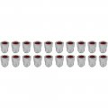 1975 Pontiac GTO/LeMans/Tempest RALLY II RED LUG NUT SET (20) 7/16