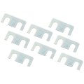 1972 Chevrolet El Camino COWL INDUCTION HOOD DOOR BRACKET SHIM KIT - 8 PC | CW1879V