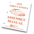1975 Chevrolet Nova/Chevy II ASSEMBLY MANUAL | BK7575N