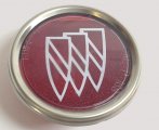 1968 Buick Skylark/GS/Regal/GN QUARTER PANEL SIDEMARKER LENS ROUND WITH TRISHIELD (RED) GM 916585 - EA | XL3237S