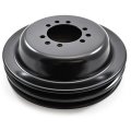 1966 Pontiac Full Size PONTIAC ENGINE CRANK PULLEY 2 GROOVE 8