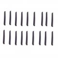 1965 Pontiac Full Size LEMANS & CATALINA 2+2 FENDER LOUVERS BLACK & CHROME- SET OF 18 GM 9780888 | EM1066G