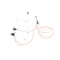 1973 Cadillac Cars UNDER DASH COURTESY LAMP WIRE HARNESS KIT- KIT INCLUDES WIRE HARNESS, 2 BULBS & 2 UNDER DASH LIGHT BRACKETS | WH8545Z