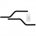 1971 Chevrolet El Camino INNER FENDER TO FIREWALL ANTI-SQUEAK SEAL with STAPLES - PAIR | WS2560C