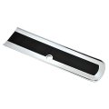 1968 Oldsmobile Cutlass/442/F85 CONSOLE DOOR LID FOR MANUAL CONSOLE - BLACK & CHROME | CP1620T
