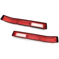 1972 Buick Skylark/GS/Regal/GN TAIL LIGHT LAMP LENS PAIR WITH BLACK TRIM - GM 5964017 & 5964018 | XL4843S