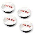 2007 Chevrolet Impala/Caprice/Bel Air SS CENTER WHEEL CAPS SILVER GM 19351757 / 9595010 - SET OF 4 | 19351757