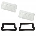 1967 Oldsmobile Cutlass/442/F85 BACKUP LIGHT LENSES & GASKETS (PAIR) | XL4075Z