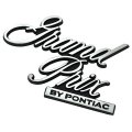 1977 Pontiac Grand Prix 69-UP GRAND PRIX TRUNK LID/DECK LID EMBLEM PLATE (GM # 1700916) (CAST # 491133) | 1700916