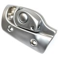 1966 Cadillac Cars SUNVISOR SUPPORT/TOP LATCH RECEPTACLE (BRUSHED - WILL WORK ON 1965 SECOND DESIGN ONLY) - LH | CV10803P