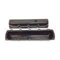 1969 Oldsmobile Full Size STOCK LOOKING TALL VALVE COVERS - BLACK - PAIR | EN1007T