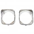 1968 Chevrolet El Camino HEADLAMP BEZEL (INNER & OUTER) - LH | GH2771V