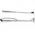 1973 Oldsmobile Cutlass/442/F85 WINDSHIELD HIGHLY POLISH STAINLESS WIPER ARMS (GM # 9736579 RH  9697798 LH) - PAIR | WW1002Z