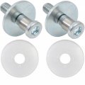 1983 Pontiac Firebird/TransAm NEW DOOR LOCK STRIKER BOLT KIT WITH PLASTIC WASHERS , ALLEN HEAD - REPLACES GM 20151275 | BP2126Z
