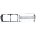 1973 Mopar Dodge/Chrysler/Plymouth DODGE CHARGER SE FRONT GRILL CHROME  RH, GRILL ASSEMBLY FOR CHARGER SE MOPAR # 3672322 | 3672322