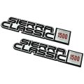 1983 GM Truck SIERRA CLASSIC 1500 TRUCK FRONT FENDER EMBLEM GM 14051861  PR | EM1709K