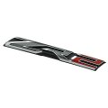 2015 GM Truck ZR2 GRILLE EMBLEM BADGE NAMEPLATE BLACK CHARCOAL & RED WITH CHROME EDGES (COLORADO) OEM GM 84240080 | 84240080