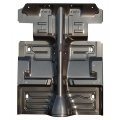 1967 Ford Misc FLOOR PAN FULL OE STYLE STEEL REPLACES FORD PART# C0OZ-6511135-A | BP8978B