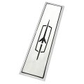 1968 Oldsmobile Cutlass/442/F85 MANUAL TRANS CONSOLE ROCKET EMBLEM (MOUNTS ON THE FRONT OF THE CONSOLE) | CP1577T