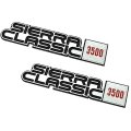 1983 GM Truck SIERRA CLASSIC 3500 TRUCK FRONT FENDER EMBLEM GM 14051863  PR | EM1711K