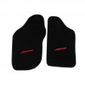 1992 GM Truck CARPETED FRONT FLOOR MATS SYCLONE RED EMBROIDERED LOGO | IN6024K