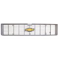 1974 GM Truck GRILLE SHELL GRAY WITH GOLD BOWTIE EMBLEM | GH4073K