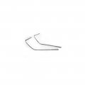1965 Ford Mustang ROOFRAIL TRIM MOULDING STAINLESS STEEL DOOR SASH ESCUTCHEON - PAIR | XP2065U
