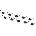 1966 Buick Skylark/GS/Regal/GN CONVERTIBLE PINCHWELD MOLDING CLIP - SET OF 10 PCS | XP1245Z