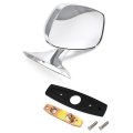 1970 Buick Skylark/GS/Regal/GN CHROME COMPLETE OUTSIDE RIGHT MIRROR WITH ACCESSORIES  RH GM 9847198 | 9847198