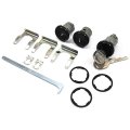 1978 Pontiac Grand Prix 69-UP BLACK FACED DOOR & TRUNK LOCK KIT - LATER KEY 135B | KL4567Z