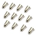 1966 Chevrolet Impala/Caprice/Bel Air BUCKET SEAT CHROME BULLET STAINLESS END CAPS FOR SEAT BACK & APRONS  SET OF 12 | IN4670Z