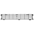 1972 Mopar Dodge/Chrysler/Plymouth FRONT UPPER GRILL ASSEMBLY FOR 2 DOOR HARDTOP SILVER/BLACK GM 3442207 (MOPAR ROAD RUNNER PLYMOUTH SATELLITE) | 3442207