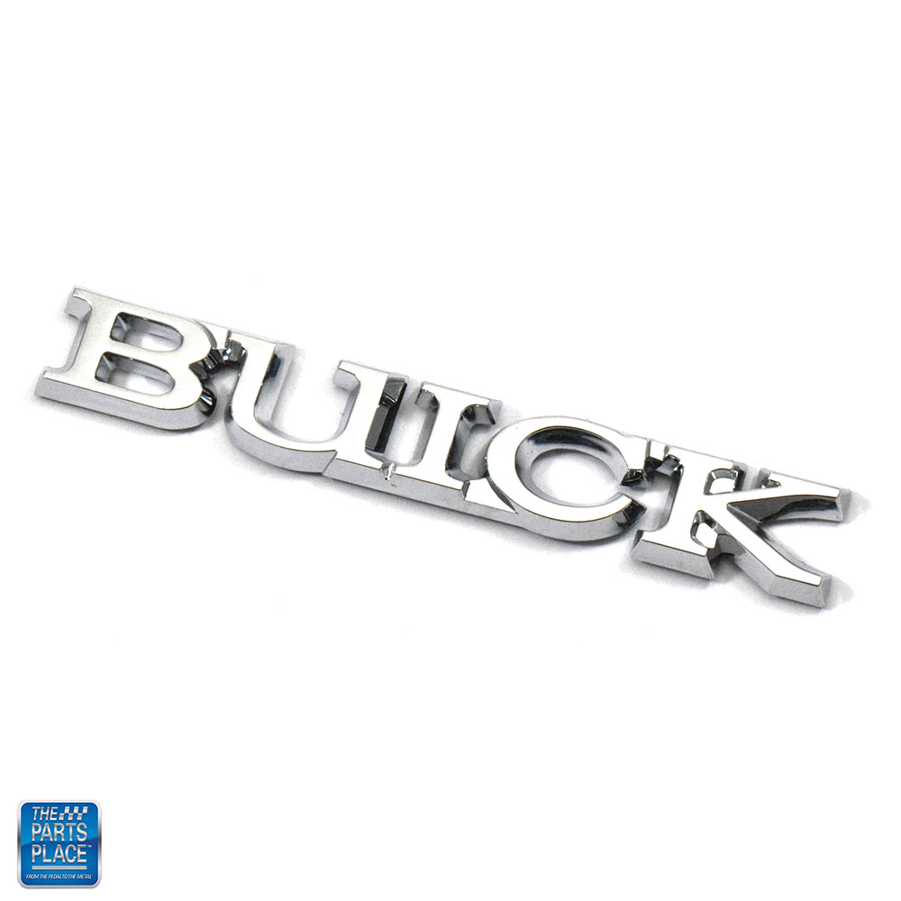 Buick Regal Trunk Deck Lid Emblem – 1975-1987 – Replaces GM 1701932 – The Parts Place Inc.