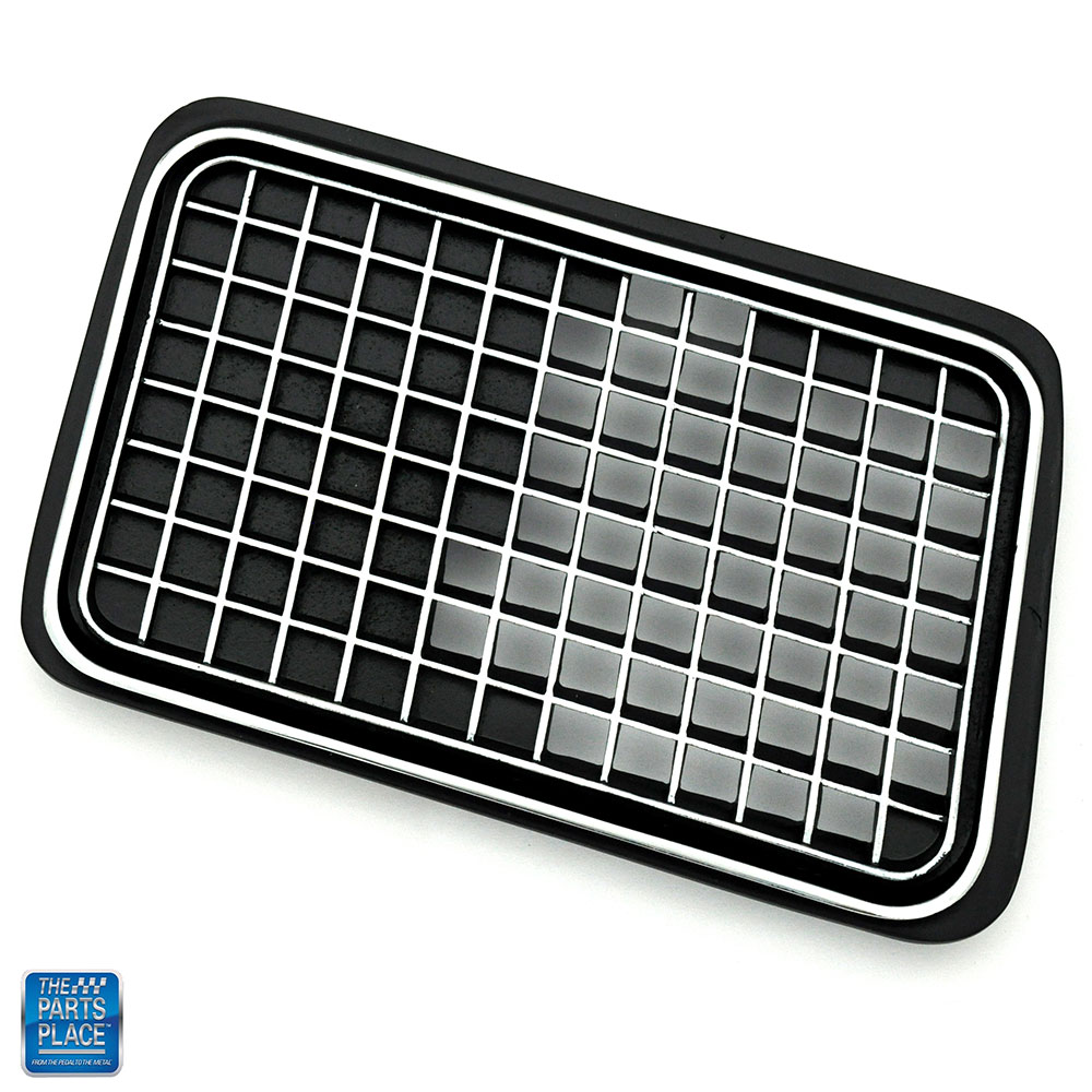 Hood chrome grille inserts for 1970 and 1972 Buick Skylark and Gran Sport